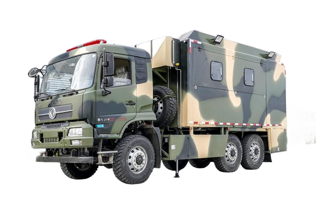 東(dōng)風(fēng)六驅越野自(zì)行(xíng)式炊事(shì)車(chē)